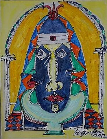Guardian Face by M Suriyamoorthy, 2012