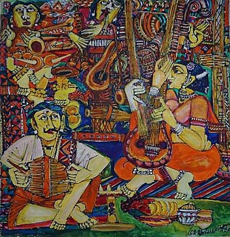 The Musicians by M Suriyamoorthy